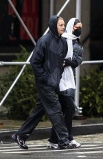 BELLA HADID and Marc Kalman Out on New Years Day in New York 01/01/2022
