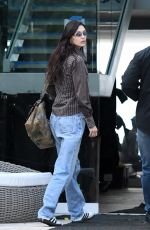 BELLA HADID Arrives at a Michael Kors Photoshoot in Miami 01/28/2022