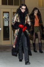 BELLA HADID Leaves Gigi