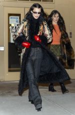 BELLA HADID Leaves Gigi