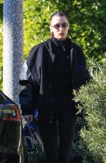 BELLA HADID Out and About in Los Angeles 01/04/2022