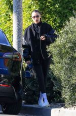 BELLA HADID Out and About in Los Angeles 01/04/2022