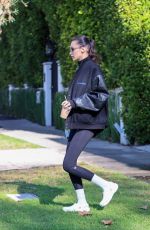 BELLA HADID Out and About in Los Angeles 01/04/2022