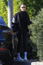 BELLA HADID Out and About in Los Angeles 01/04/2022