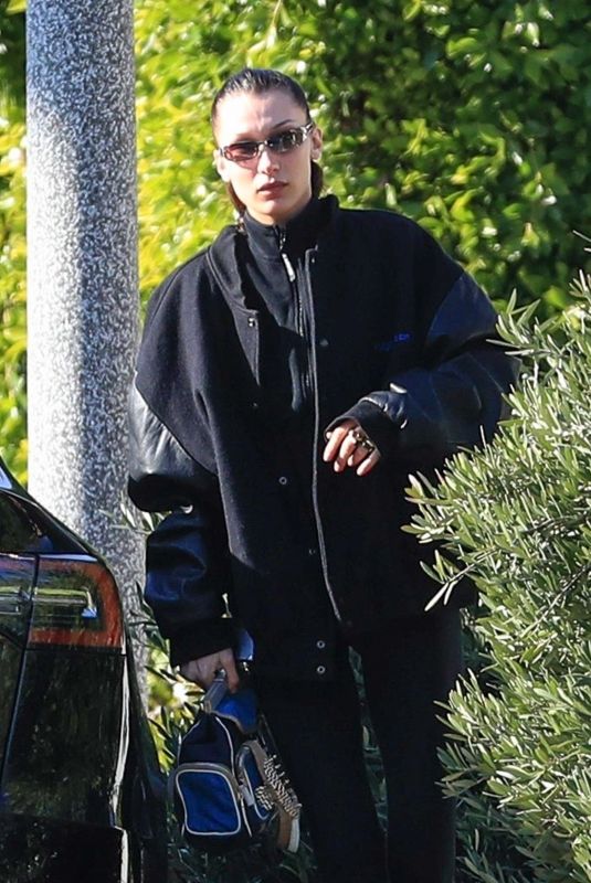 BELLA HADID Out and About in Los Angeles 01/04/2022