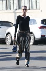 BELLA HADID Out and About in Los Angeles 01/05/2022