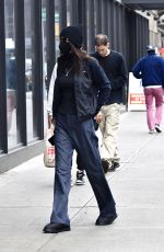 BELLA HADID Out on New Year