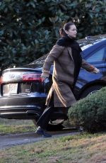 BELLA HADID Out with Family in Reston 01/19/2022