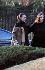 BELLA HADID Out with Family in Reston 01/19/2022