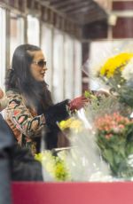 BELLA HADID Picks up Some Flowers Out in New York 01/24/2022