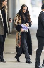 BELLA HADID Picks up Some Flowers Out in New York 01/24/2022