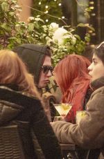 BELLA THORNE and Benjamin Mascolo Out in Rome 01/29/2022
