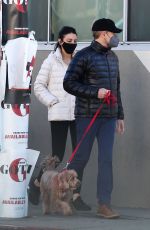 BIANCA WALLACE and Ioan Gruffudd Out and About in Los Angeles 12/31/2021