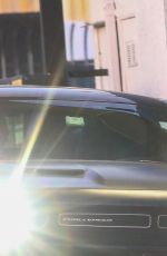 BILLIE EILISH Out Driving for Fast Food in Los Angeles 01/30/2022