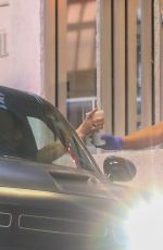 BILLIE EILISH Out Driving for Fast Food in Los Angeles 01/30/2022