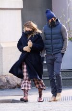 BLAKE LIVELY and  Ryan Reynolds Out in New York 01/18/2022