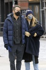 BLAKE LIVELY and Ryan Reynolds Out in New York 01/24/2022