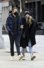 BLAKE LIVELY and Ryan Reynolds Out in New York 01/24/2022