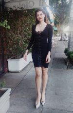 BLANCA BLANCO Out for Dinner at Il Pastaio in Beverly Hills 01/23/2022