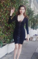 BLANCA BLANCO Out for Dinner at Il Pastaio in Beverly Hills 01/23/2022