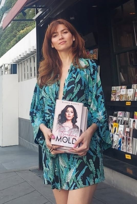 BLANCA BLANCO Promotes Her New Book Breaking The Mold in West Hollywood 01/18/2022