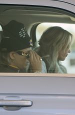 BRAUNWYN WINDHAM-BURKE and VICTORIA BRITO at a Gas Station in Palm Springs 01/03/2022