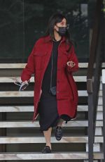 BRENDA SONG Leaves a Clinic in Beverly Hills 01/25/2022