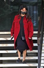 BRENDA SONG Leaves a Clinic in Beverly Hills 01/25/2022