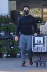 BRIGITTE NIELSEN and Mattia Dessi Leaves a Gym in Encino 01/25/2022
