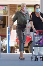 BRIGITTE NIELSEN Out Shopping in Los Angeles 01/24/2022