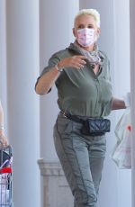 BRIGITTE NIELSEN Out Shopping in Los Angeles 01/24/2022