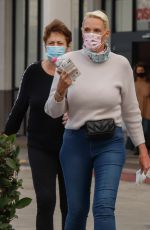 BRIGITTE NIELSEN Out with Her Mother Hanne at CVS Parmacy in Los Angeles 01/10/2022