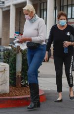 BRIGITTE NIELSEN Out with Her Mother Hanne at CVS Parmacy in Los Angeles 01/10/2022