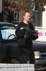 BRITT ROBERTSON Out and About in Los Angeles 01/14/2022