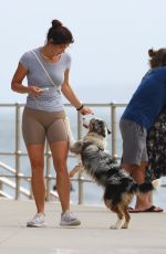 BRITTANY HOCKLEY Out with Her Dog in Bondi 01/07/2022