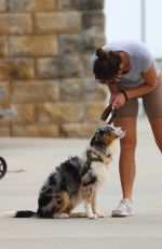 BRITTANY HOCKLEY Out with Her Dog in Bondi 01/07/2022