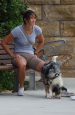 BRITTANY HOCKLEY Out with Her Dog in Bondi 01/07/2022