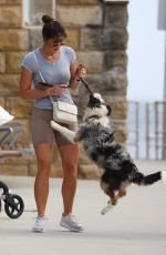 BRITTANY HOCKLEY Out with Her Dog in Bondi 01/07/2022