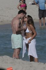 BROOKS NADER in Bikini at a Beach in Miami 01/15/2022