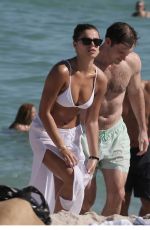 BROOKS NADER in Bikini at a Beach in Miami 01/15/2022