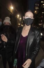 CAITRIONA BALFE Arrives at Late Show with Stephen Colbert in New York 01/12/2022