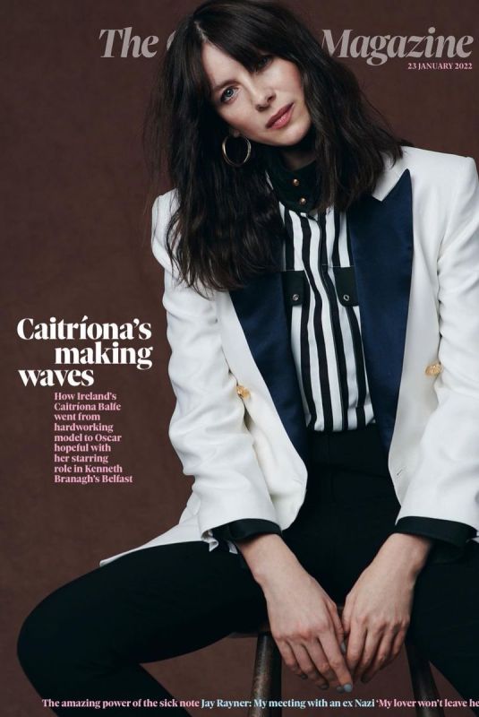 CAITRIONA BALFE for Observer Magazine, January 2022