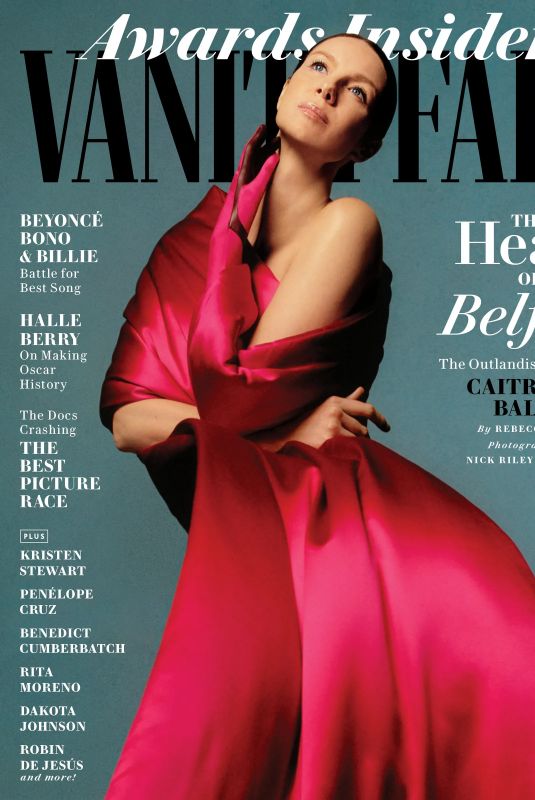 CAITRIONA BALFE for Vanity Fair Magazine, January 2022