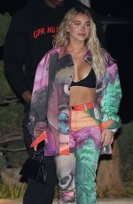 CAMARYN SWANSON Out for Dinner Date at Nobu in Malibu 01/25/2022