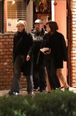 CAMERON DIAZ and Benji Madden Out for Dinner with Friends in Los Angeles 01/15/2022
