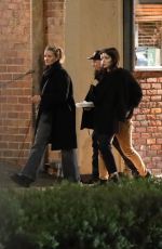 CAMERON DIAZ and Benji Madden Out for Dinner with Friends in Los Angeles 01/15/2022