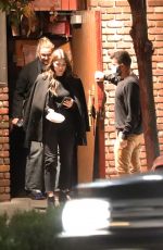 CAMERON DIAZ and Benji Madden Out for Dinner with Friends in Los Angeles 01/15/2022