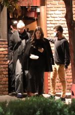 CAMERON DIAZ and Benji Madden Out for Dinner with Friends in Los Angeles 01/15/2022