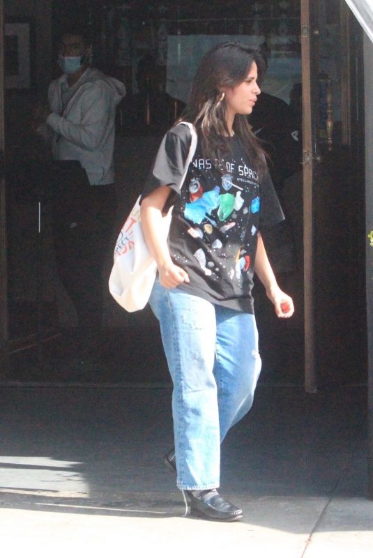 CAMILA CABELLO Out for Lunch in Hollywood 01/26/2022