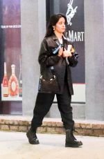 CAMILA CABELLO Shopping at Adam and Eve Store in West Hollywood 01/20/2022